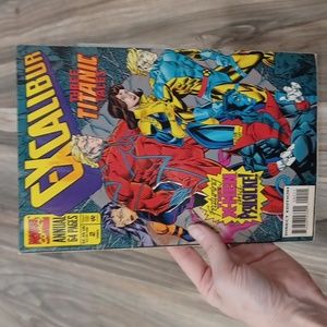 Marvel Comics comic book Xmen Three Titan tales